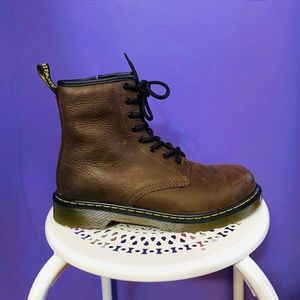 Dr. Martens Delaney Dark Brown Boots